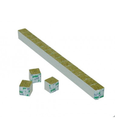 GRODAN KOSTKA 4*4CM KOMPLET 15SZT - 1 - - cenione na świecie podłoże do upraw- świetne docelowe kostki do uprawy- szczególnie za
