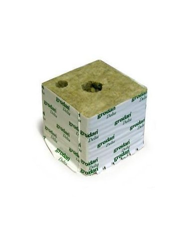 GRODAN KOSTKA 10*10*6,5CM 1SZT OTWÓR FI27MM - 1 - Czy szukasz wysokiej jakości podłoża do uprawy, które będzie spełniało wszystk