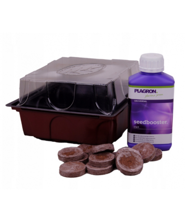 PLAGRON SEEDBOX, Seed Booster 250ml + 12 podkładek stymulujących kiełkowanie - 2 - Plagron Seed Box zestaw dla miłośników ogrod PLAGRON SEEDBOX, Seed Booster 250ml + 12 podkładek stymulujących kiełkowanie - 2 - Plagron Seed Box zestaw dla miłośników ogrod