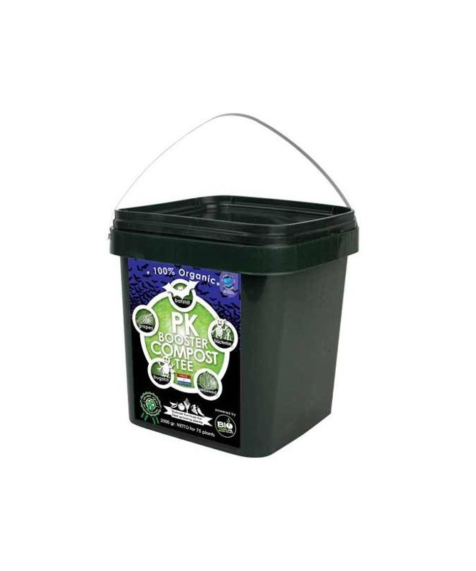 BIOTABS PK BOOSTER COMPOST TEE 5-8 750ML - 1 - Ekologiczny nawóz *PK Booster* to 100% naturalne wsparcie dla zdrowego kwitnienia