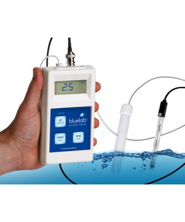 BLUELAB COMBO METER - 1 - Zalecany zakres pH dla roślin uprawianych w: - Roztworze(hydroponika) 5.5-6.3 pH - Glebie 6.2-7.2 pH