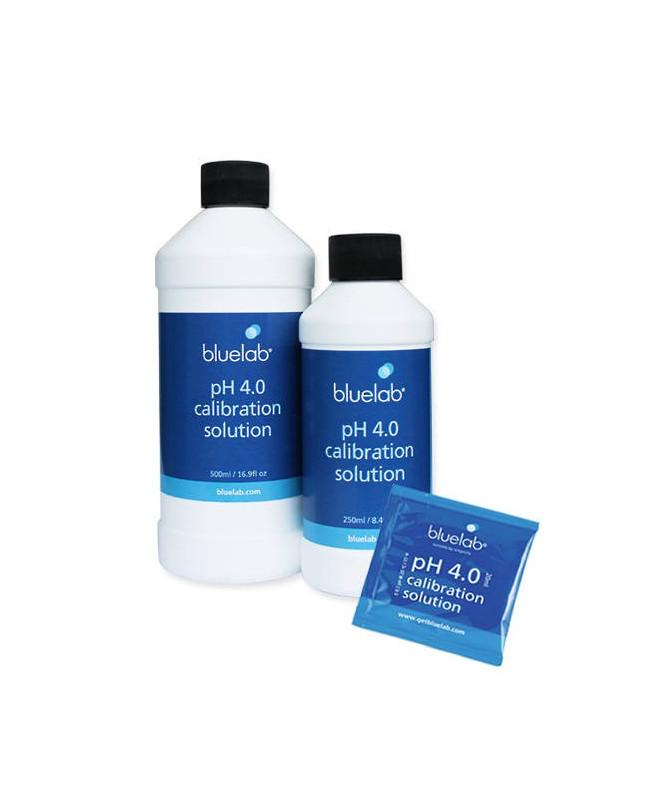 BLUELAB PH4 CALIBRANTION SOLUTION 500ML - 1 - pH4 Elektroniczny Płyn Kalibracyjny Optymalne Czyszczenie Elektrody pHZadbaj o sku
