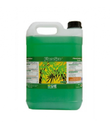 Terra Aquatica / GHE Tri Part Grow 5L (Flora Gro) - 2 - pobudza bujny wzrost struktur i liści roślin. Młoda roślina zostaje zasi