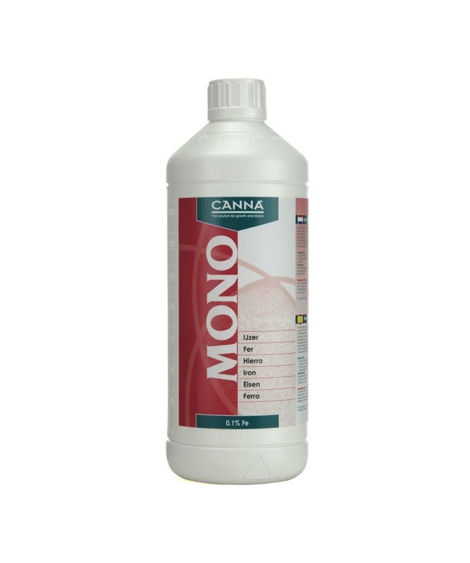 CANNA PIERWIASTEK ŻELAZO (FE) 0,1% 1L - 1 - Żelazo w formie płynnego chelatu to nieoceniony składnik, który spełnia kluczowe rol