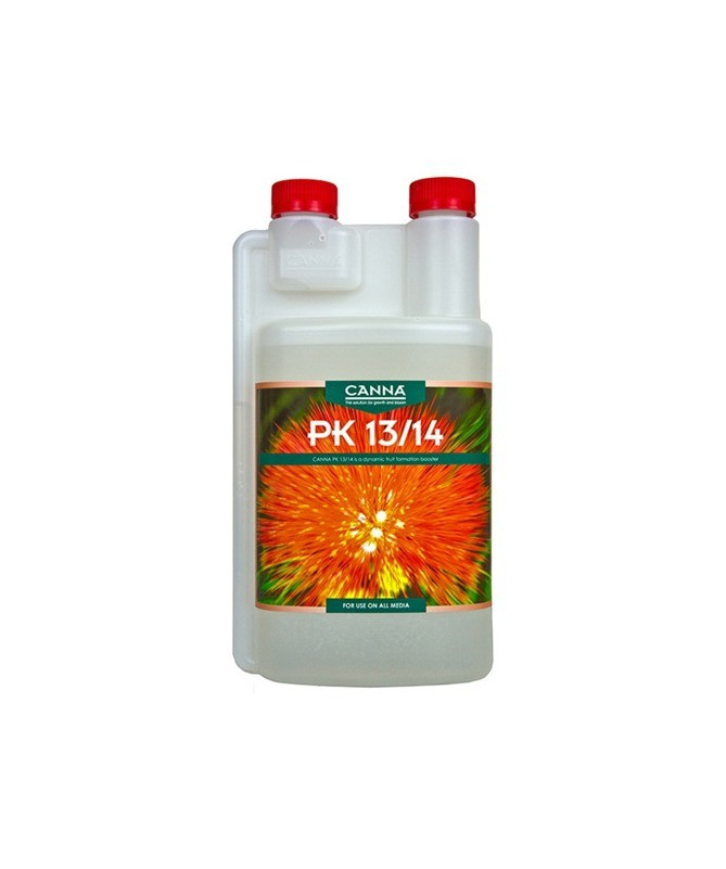 CANNA PK 13-14 SUPER BLOOMER 500ML - 1 - PK13/14 Fosfor i Potas: Kwitnienie - niezastąpiony nawóz dla każdego typu gleby! Odkryj