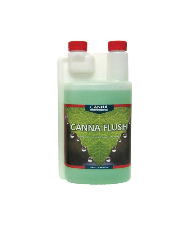 CANNA FLUSH 250ML - 1 - Canna Flush to rewolucyjny produkt, który skutecznie neutralizuje negatywne skutki przenawożenia. Rekome
