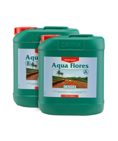 CANNA AQUA FLORES A/B 2*10L - 1 - Aqua Flores to wysoce zaawansowany, dwuskładnikowy eliksir życia dla roślin, który jest doskon