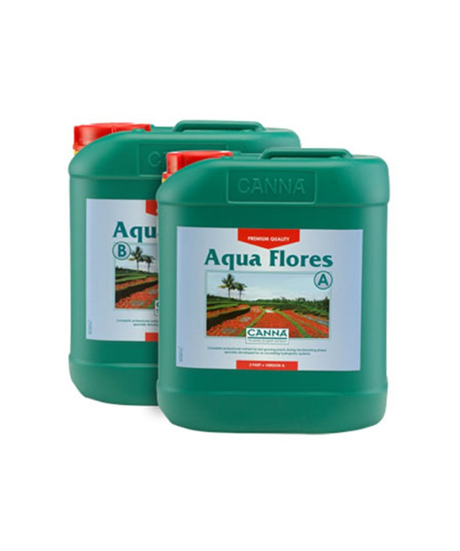 CANNA AQUA FLORES A/B 2*10L - 1 - Aqua Flores to wysoce zaawansowany, dwuskładnikowy eliksir życia dla roślin, który jest doskon