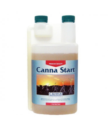 CANNA START 1L - 1 - CANNA Start to doskonale zrównoważony, 1składnikowy pokarm stworzony z myślą o wymaganiach siewek i sadzone