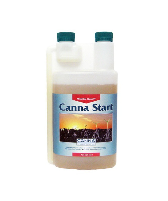 CANNA START 1L - 1 - CANNA Start to doskonale zrównoważony, 1składnikowy pokarm stworzony z myślą o wymaganiach siewek i sadzone