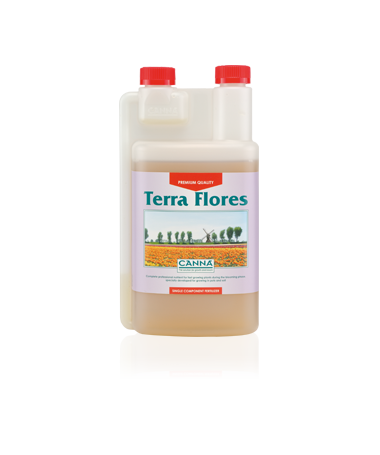 CANNA TERRA FLORES 10L - 2 - Terra Flores jest ekskluzywnym, profesjonalnym pokarmem dla roślin, którego kompozycja została spec