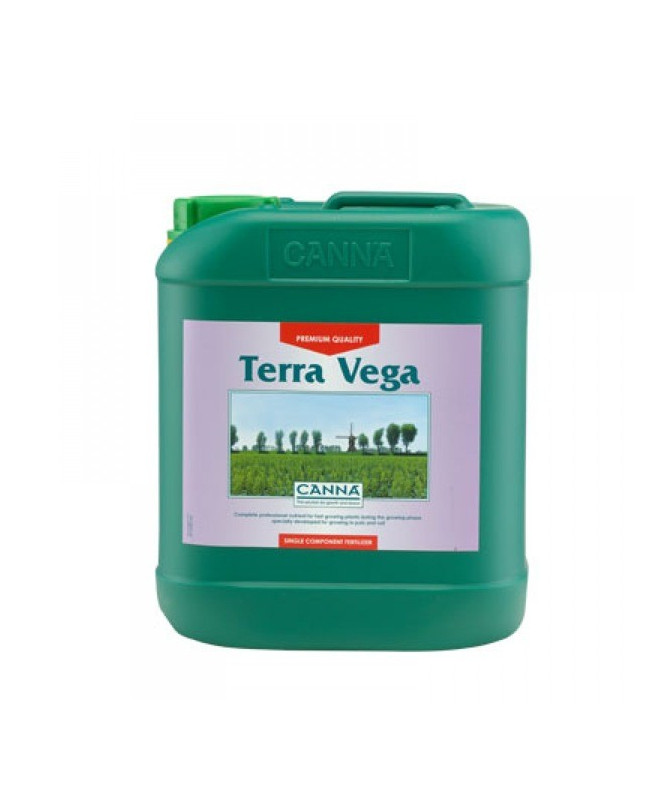 CANNA TERRA VEGA 5L - 1 - Terra Vega to doskonały, profesjonalny eliksir wzrostu dla roślin, który sprawia, że Twoja uprawa w gl