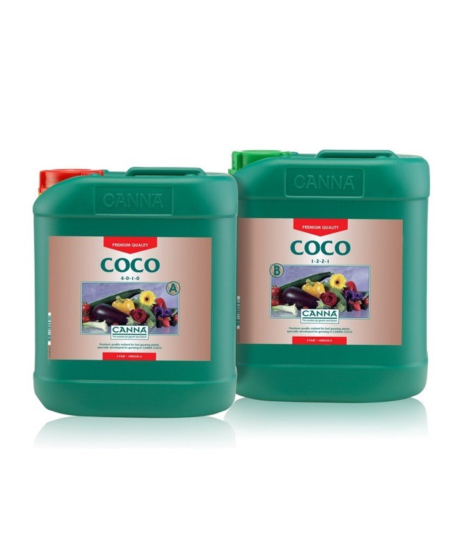 CANNA COCO A/B 2*5L - 1 - Canna Coco jest ekskluzywnym, dwuskładnikowym eliksirem życia dla Twoich roślin, zaprojektowanym specj