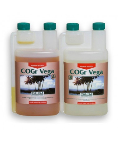 CANNA COCO COGR VEGA A/B 2*1L - 1 - COGr Vega to preparat odżywczy, który jest przeznaczony specjalnie dla substancji odżywczych