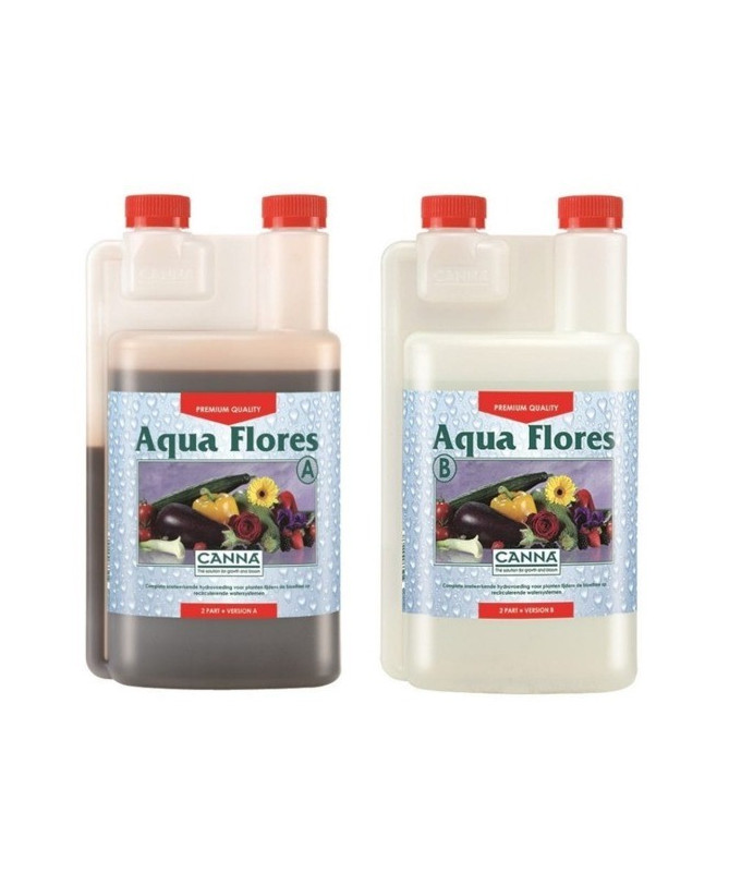CANNA AQUA FLORES A/B 2*1L - 1 - Aqua Flores to ekscytująca, dwuskładnikowa formuła, stanowiąca pełnowartościowe, profesjonalne 