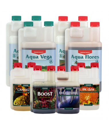 Zestaw Startowy Canna Aqua na Wzrost i Kwitnienie - 1 - 