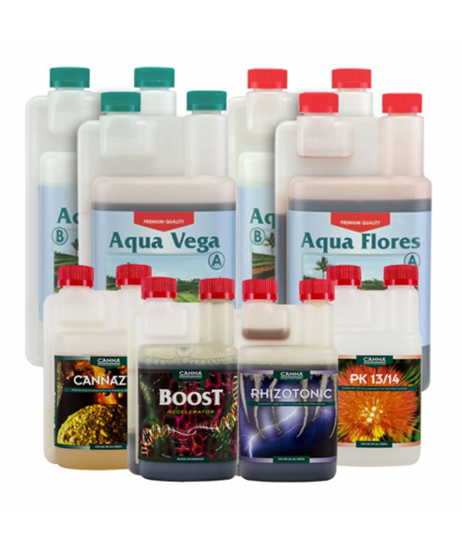 Zestaw Startowy Canna Aqua na Wzrost i Kwitnienie - 1 - 