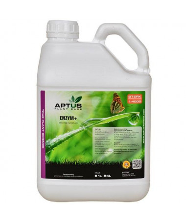 APTUS ENZYME+ 5L - 1 - Enzym to klucz do efektywnej i długotrwałej uprawy. Dzięki jego działaniu, możemy wykorzystać jedno podło