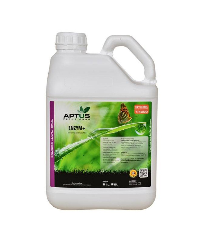 APTUS ENZYME+ 5L - 1 - Enzym to klucz do efektywnej i długotrwałej uprawy. Dzięki jego działaniu, możemy wykorzystać jedno podło