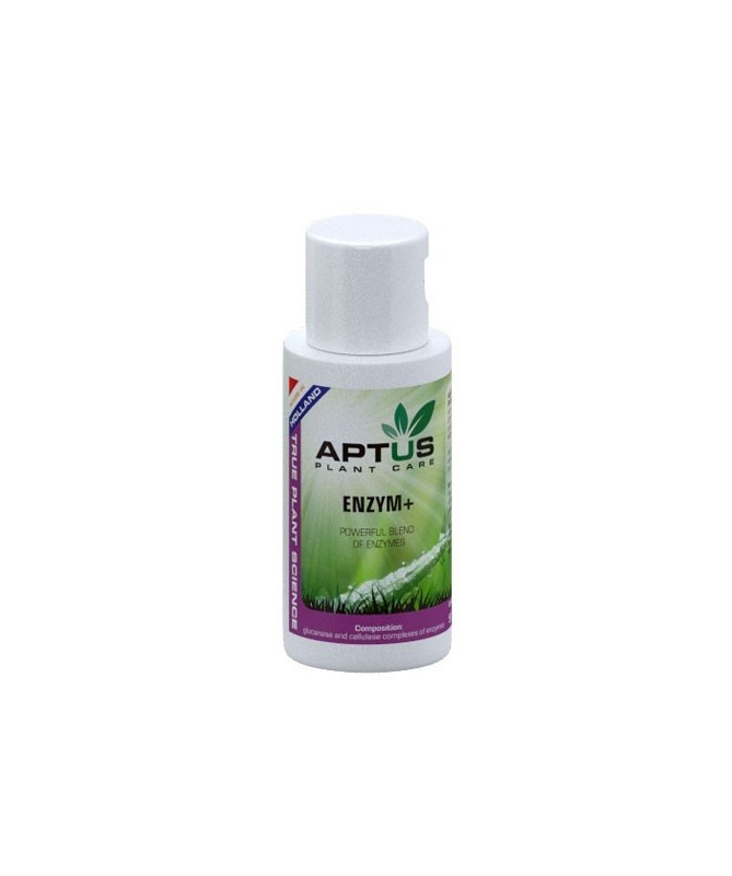 APTUS ENZYME+ 50ML - 1 - Enzym Optymalizacja Wykorzystania Podłoża UprawowegoDzięki Enzym podłoże uprawowe staje się bardziej ef