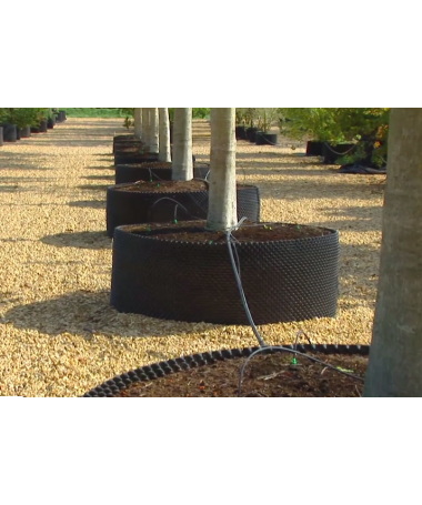 DONICZKA AIR-POTS 3L SUPER ROOTS - 7 - Air-Pots posiadają niezwykłe, profilowane ściany, rodzaj konfiguracji wytłaczanki do jaje