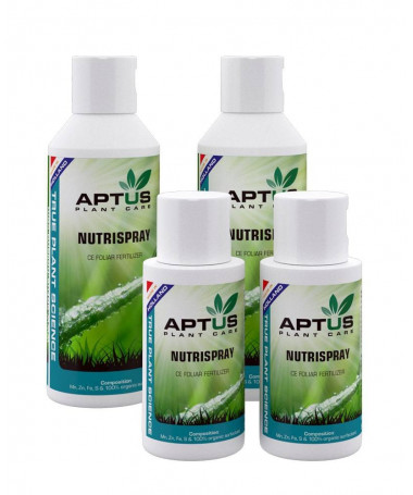 APTUS NUTRISPRAY 150ML - 1 - Zapewnienie niezbędnych mikroelementów podczas całego cyklu wzrostuNasza formuła jest skoncentrowan