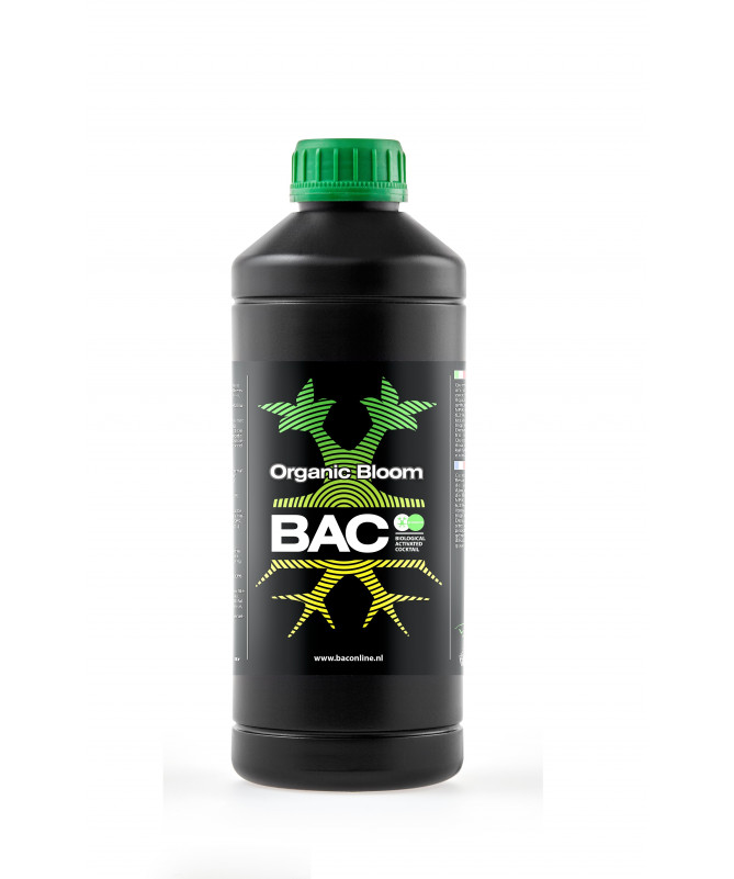 BAC Organic Bloom 500ml - odżywka na okres kwitnienia - 1 - Optymalizacja Wzrostu Roślin Zastosowanie Gleby dla Upraw Organiczny