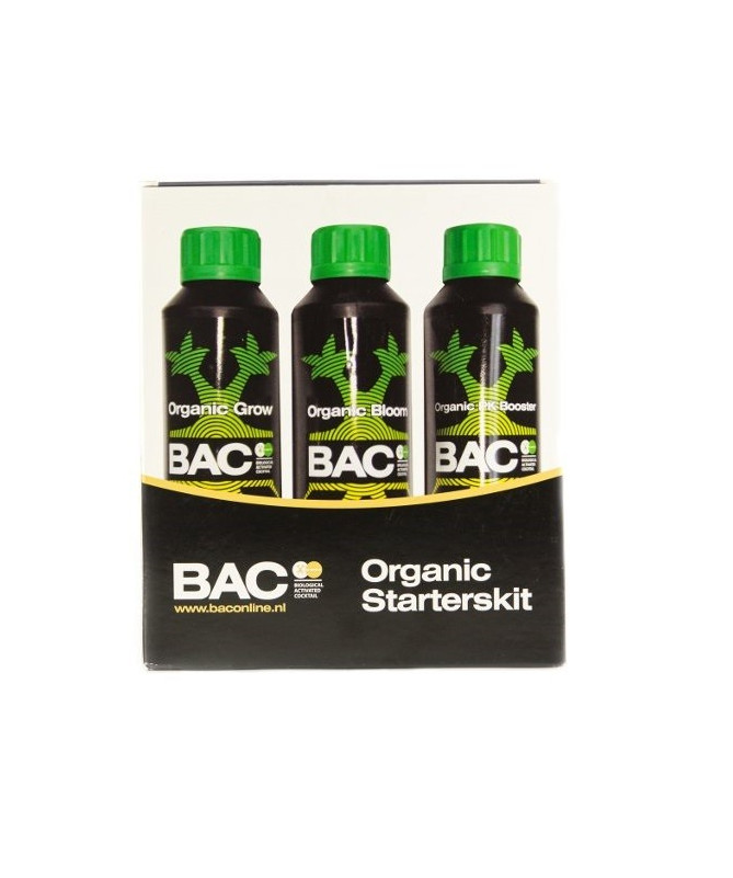 BAC Organic Starterskit - Podstawowy zestaw organicznych odżywek - 1 - Organic Starter Kit komplet najwyższej jakości produktów