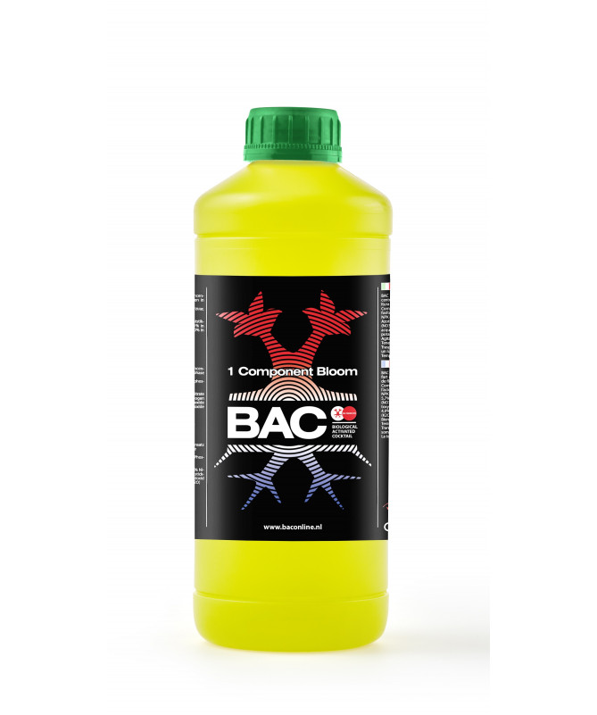 BAC 1 Component Bloom 1l - nawóz na fazę kwitnienia - 1 - Przy użyciu nawozu jednoskładnikowego o wysokim stężeniu, Twoje roślin
