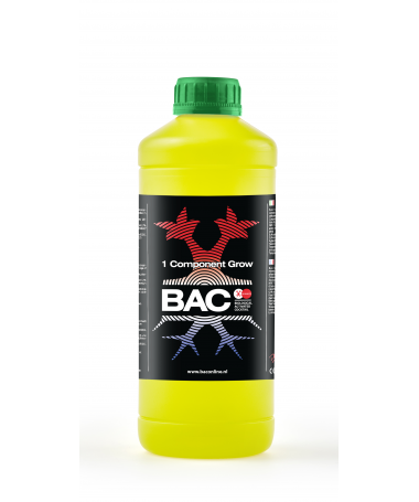 BAC 1 Component Grow 5l - nawóz na fazę wzrostu - 2 - Jednoskładnikowy nawóz o wysokim stężeniu Optymalizacja kondycji roślin i