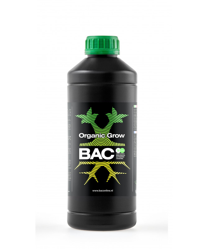 BAC Organic Grow 1l - odżywka na okres wzrostu - 1 - Szybki i Efektywny Wzrost Roślin z YuccahZapewnij swoim roślinom najwyższą 