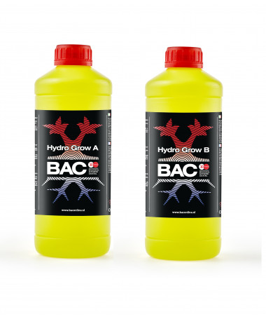 BAC Hydro Topflower Grow A i B 2 x 1l - 1 - AB Hydro Skoncentrowana i kompletna pożywka do użycia w okresie wzrostuZapewnij swoi