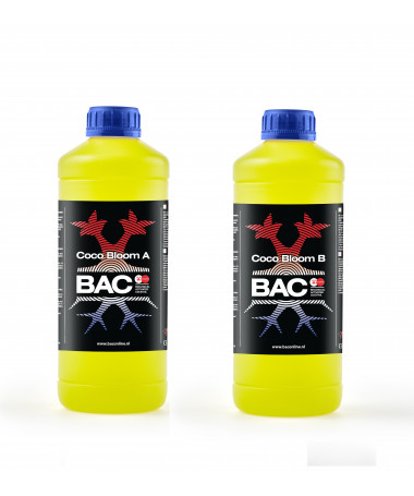 BAC Coco Bloom A i B 2 x 1l - 1 - Kompletna i Silnie Skoncentrowana Pożywka AB Coco Zapraszamy do odkrycia niezwykłych właściwoś