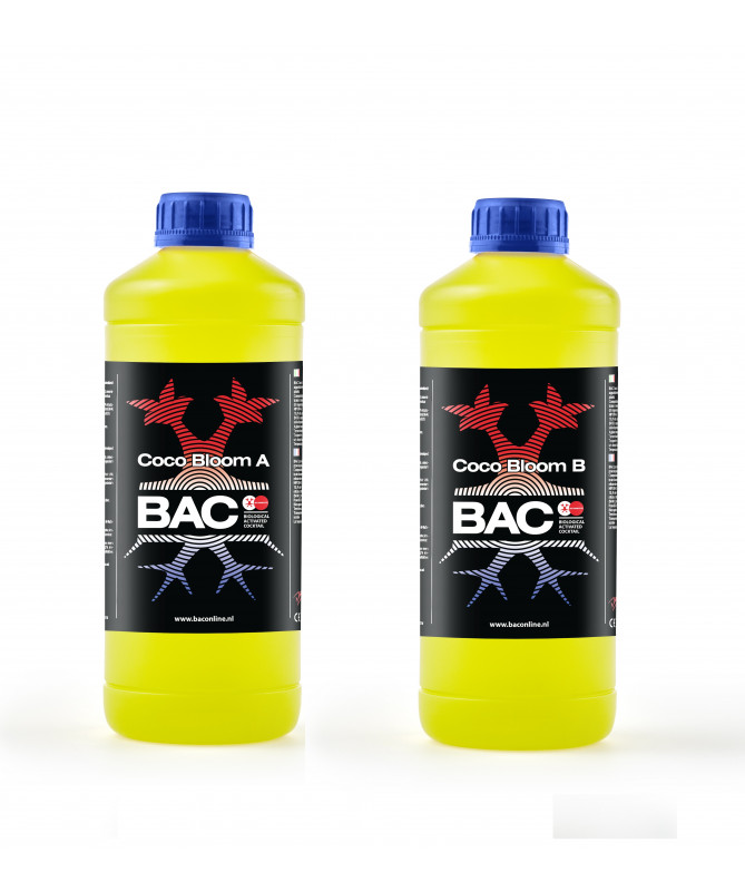 BAC Coco Bloom A i B 2 x 1l - 1 - Kompletna i Silnie Skoncentrowana Pożywka AB Coco Zapraszamy do odkrycia niezwykłych właściwoś