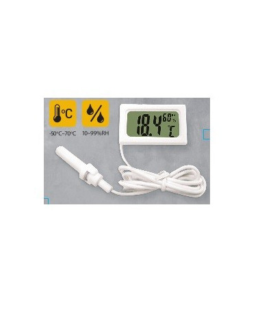 TERMOHIGROMETR, Stacja Pogody TH033, -50/+70oC, 10%-99%RH, 47x28x15mm - 1 - Czujnik Twój partner w dbaniu o roślinyZastanawias
