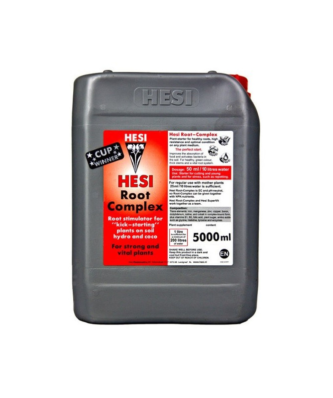 Hesi Root Complex 20l - Eliksir dla młodych roślin i ukorzeniacz - 1 - Hesi Root Complex jest rodzajem eliksiru dla młodych rośl