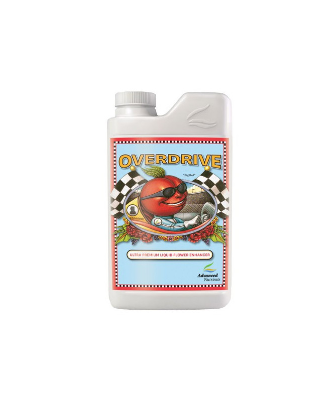 Advanced Nutrients Overdrive 1l Akcelerator kwitnienia - 1 - Dostarcza on kompleksowego zestawu substancji odżywczych, fosforu 