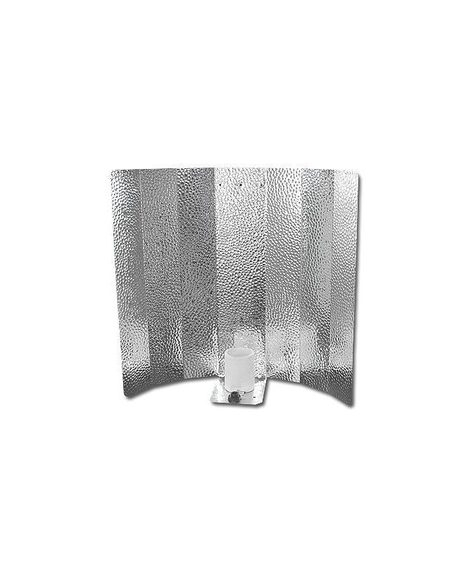 Odbłyśnik Aluminiowy 40x40cm STUCCO - 1 - wykonany z perforowanego aluminium&nbsp; równomiernie rozprowadzający światło,odbijalność 