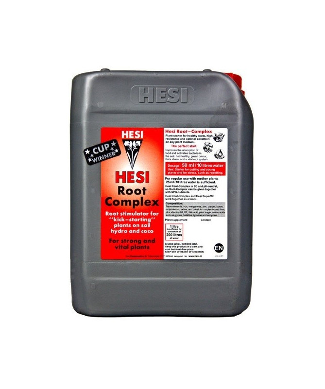Hesi Root Complex 2.5l - Eliksir dla młodych roślin i ukorzeniacz - 1 - Hesi Root Complex jest rodzajem eliksiru dla młodych roś