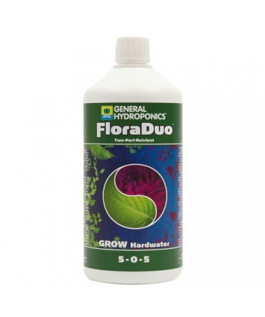 Terra Aquatica / GHE Dual Part Grow 1L (woda twarda) - 2 - nawóz z serii DUO (DuoGro, DuoBloom) przeznaczony na fazę wzrostu, d