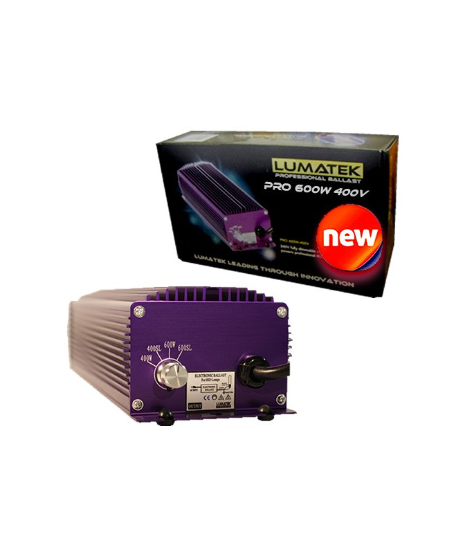 Zasilacz cyfrowy Lumatek PRO regulacja 4-stopniowa 1000W 400V - 1 - Elektroniczne układyzasilania zdalnego Lumatek Pro600 EU/UK 