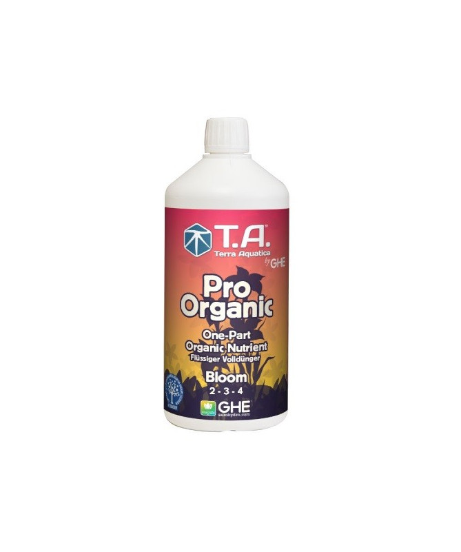 Terra Aquatica GHE Pro Organic BLOOM 1l - 1 - zapewnia doskonale wyważone składniki odżywcze potrzebne do kwitnienia i obfitego 