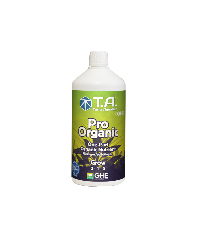 Terra Aquatica GHE Pro Organic GROW 1l - 1 - została specjalnie opracowana pod kątem spełnienia wszelkich potrzeb wszystkich roś