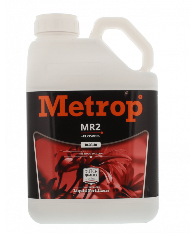 Metrop MR2 BLOOM 5l nawóz na kwitnienie - 1 - jest wysokiej jakości ekstraktem roślinnym ze wszystkimi mikro i makroelementami n