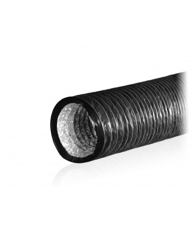 Przewód wentylacyjny ALU/PVC fi203mm 5m - 1 - - dwuwarstwowy, NIEPRZEPUSZCZAJĄCY ŚWIATŁA, MAKSYMALNIE ODPORNY NA ROZDARCIA - śr