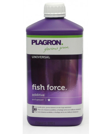Plagron Fish Force 500ml - 2 - jest naturalnym opartym na rybach pokarmem roślinnym dla fazie wzrostu. Ten suplement wzrostu wsp