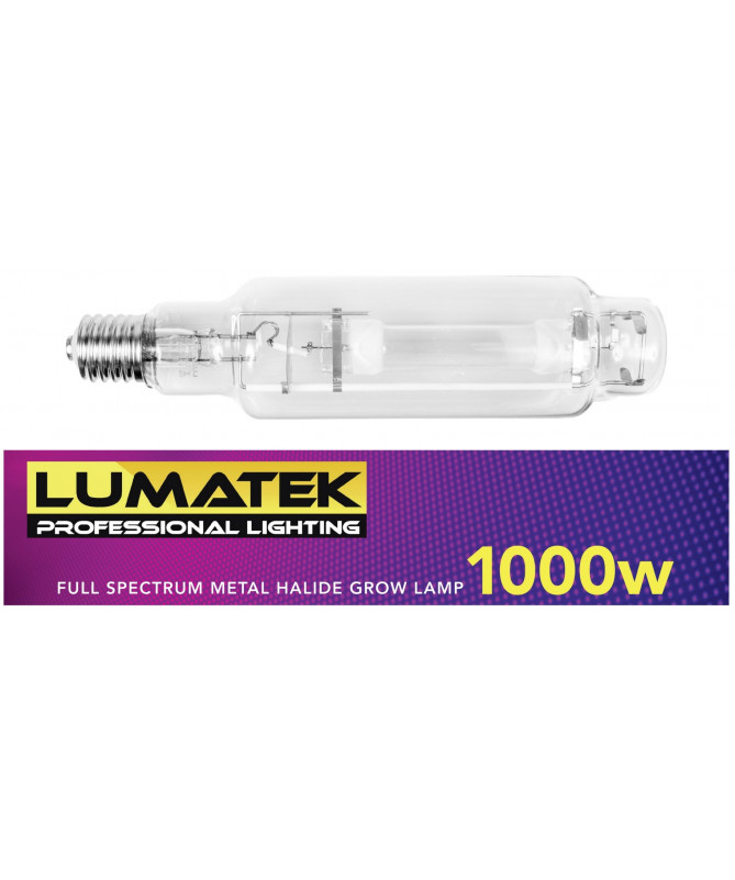Lampa MH 1000W Lumatek - 1 - lampa / żarówka metalo-halogenkowa 1000W, kształt żarówki - TT80, model: Full Spectrum Metal Halide