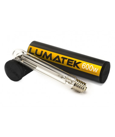 Lampa HPS DUAL 600W Lumatek - 1 - Kształt żarówki: TC46 gwint E40 barwa: (K) 2,050 wydajność świetlna: 90 000 lumenów (600W)