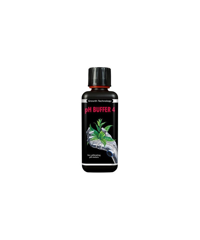 GROWTH TECHNOLOGI BUFFER PH4 1L - 1 - Płyn do kalibracji ph4