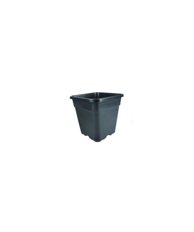 DONICZKA KWADRATOWA 5L (19*19*H19,5) - 1 - Donica plastikowa kwadratowa 9l (230mm x 230mm x h240mm)